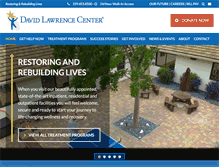 Tablet Screenshot of davidlawrencecenter.org